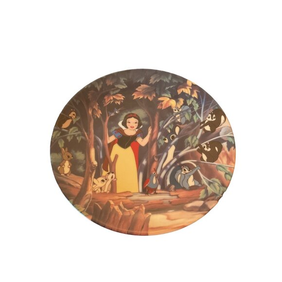 Walt Disney Snow White Plate "A Surprise In The Clearing" Limited Edition Collec - Picture 1 of 2